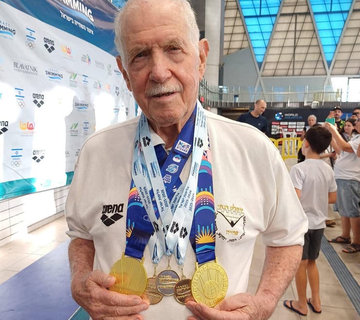 אמנון רמון. שיאן המכביה