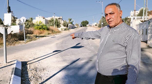 עו"ד פראס בדחי, ראש מועצת כפר קרע (צילום: אלעד גרשגורן) עו"ד פראס בדחי, ראש מועצת כפר קרע