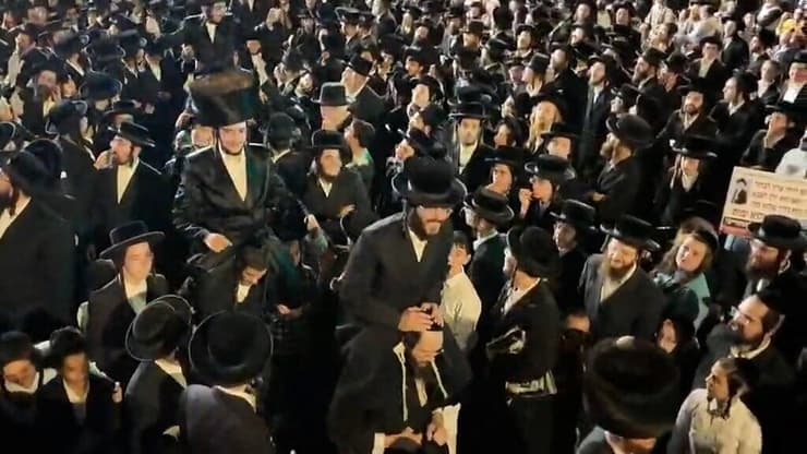 צעדת התמיכה ב"עצורי סולברג" (צילום: DOOVIDEL) צעדת התמיכה ב"עצורי סולברג"