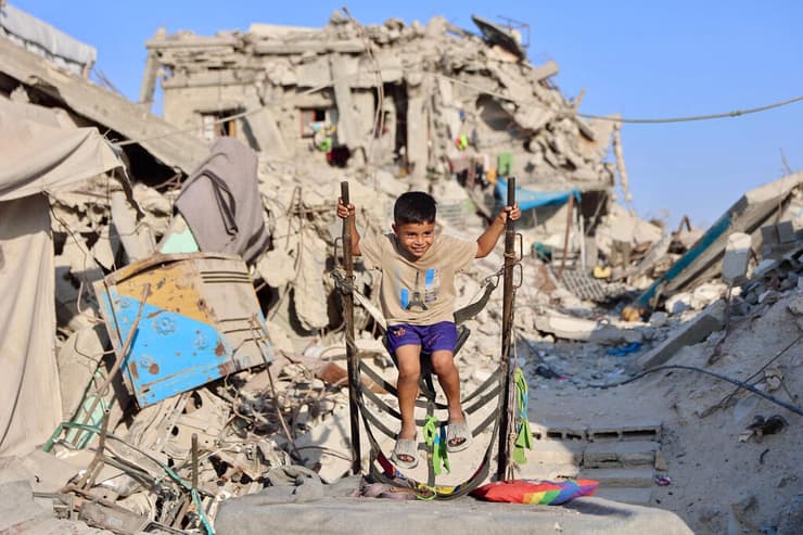 ג'באליה (צילום: Omar AL-QATTAA / AFP) ג'באליה