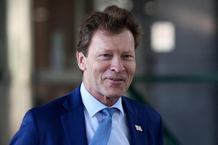 תומך נלהב של ישראל: "רוצה עוד מהגאונות שלה אצלנו" (צילום: REUTERS/Jack Taylor/File Photo) ריצ'רד טייס סגן מנהיג מפלגת Reform UK ב בריטניה