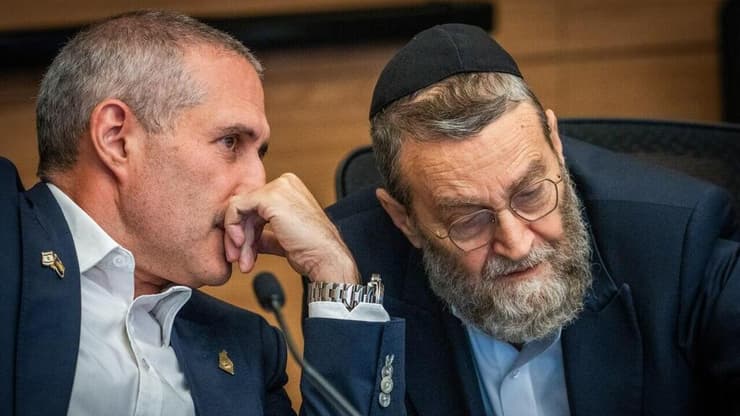 מילביצקי וגפני בוועדת הכספים, אתמול (צילום: שלו שלום ) ועדת הכספים