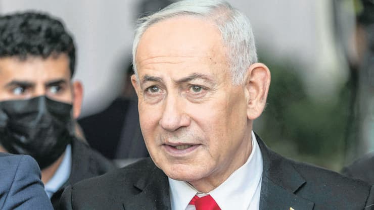 נתניהו. חוק הנאשם יעבור בממשלה הבאה? (צילום: Ilia Yefimovich/AFP) ראש הממשלה בנימין נתניהו