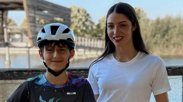 "הרגע שהעפלתי לאולימפיאדה - היום הכי מאושר בחיים שלי. הבנתי שאני מסוגלת" (דנה דולי) אבישג ואורי 25.6