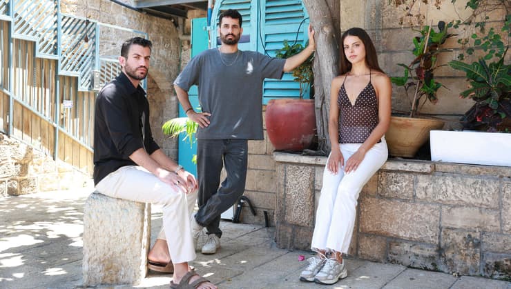 רעי סולש, יובל לבקובסקי ויהונתן דוד סודאי מ"לא נגמר" (צילום: דנה קופל) רעי סולש, יובל לבקובסקי ויהונתן דוד סודאי מ"לא נגמר"
