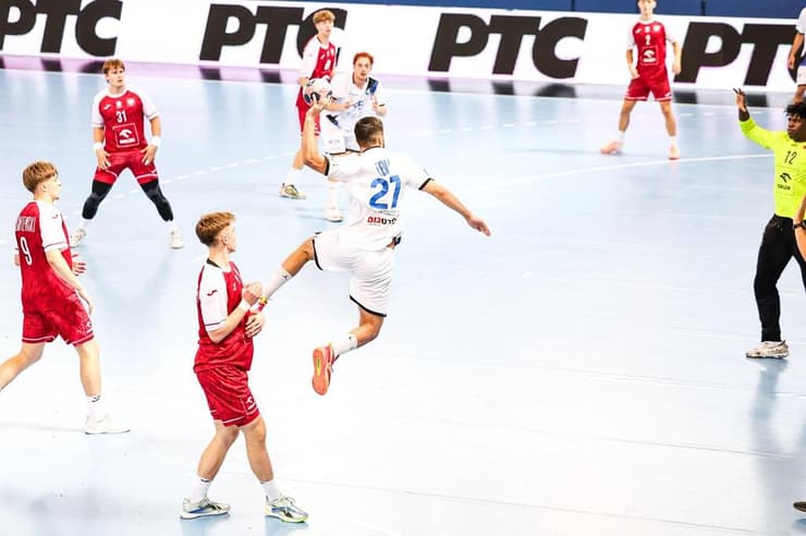 ניצחון גם על פולין (צילום: EHF) נבחרת ישראל