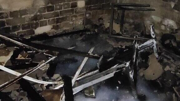 צילום: כבאות והצלה חשד להצתת שלושה מוקדים ברמת גן