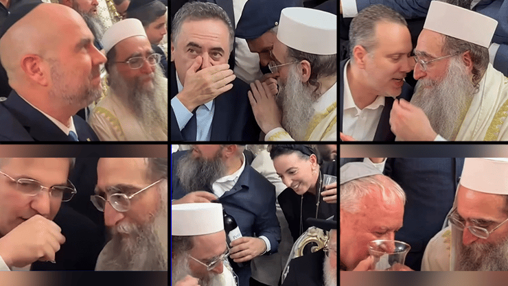 שרי הליכוד עם הרב יאשיהו פינטו