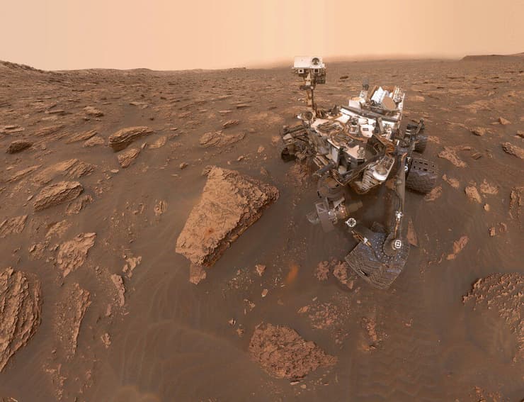 רכב החלל קיוריוסיטי (צילום: NASA/JPL-Caltech/AP) רכב החלל קיוריוסיטי