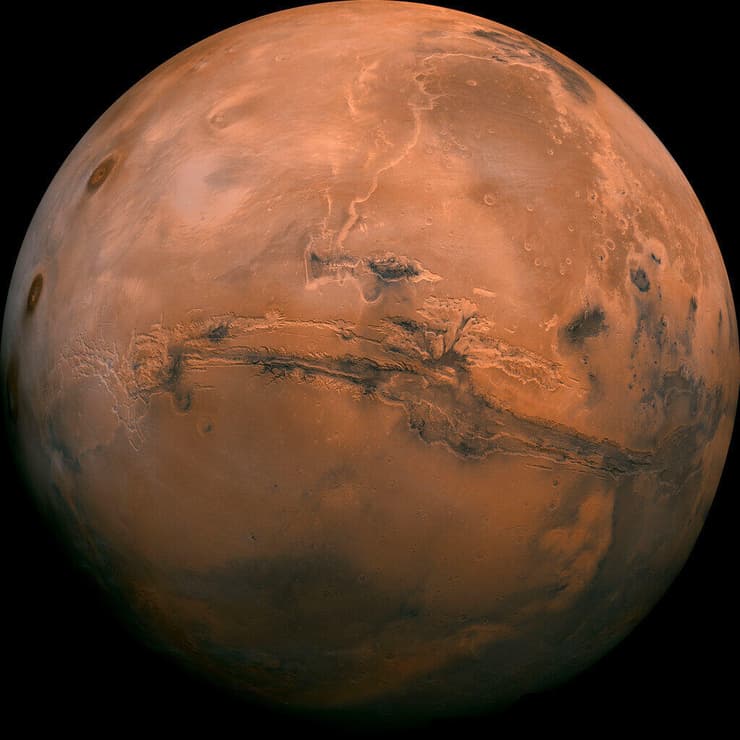 כוכב הלכת מאדים (צילום: NASA/AP) כוכב הלכת מאדים