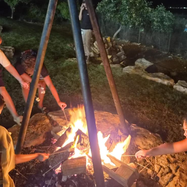 המדורה שהפתיעה (צילום: אסף רוזן) חופשה במלון גליליון