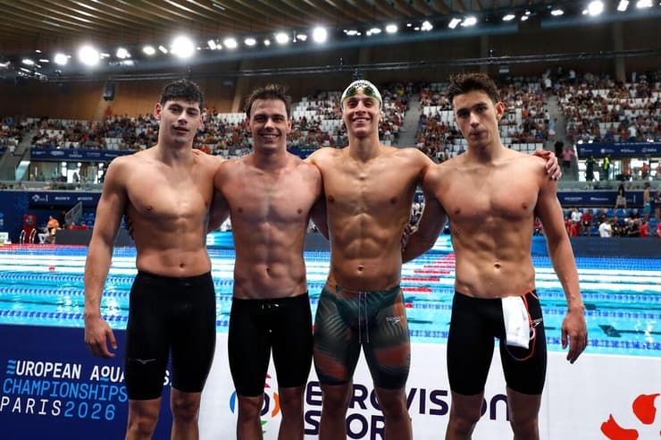השליחים 4X200 מ' (צילומים סימונה קסטרווילארי) השליחים 4X200 מ'