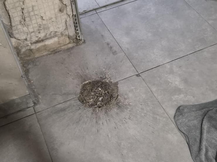 צילום: יריב כץ זירת הזריקת רימון בחולון