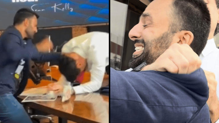 יוסף חדאד מותקף על ידי פעיל ימין קיצוני בארה"ב