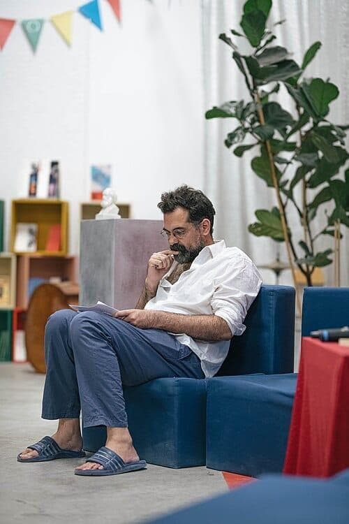 "אנחנו חיים בעידן שבו הכול מובן מאליו". ג'רמי פוגל (צילום: רפאל שחרי) ג'רמי פוגל