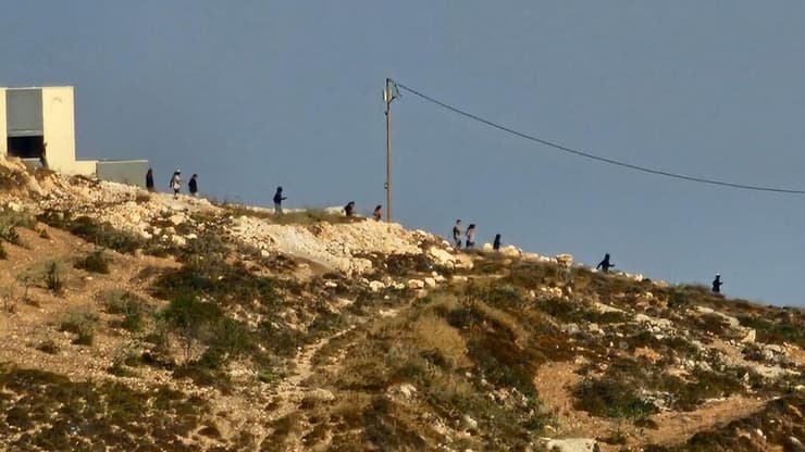 המתנחלים באזור קוסרה מתנחלים חוסמים צירים בקוסרה