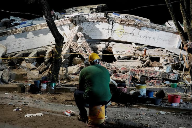 צילום: REUTERS/Sergio Acero קולומביה רעידת אדמה רעש הריסות קאלי