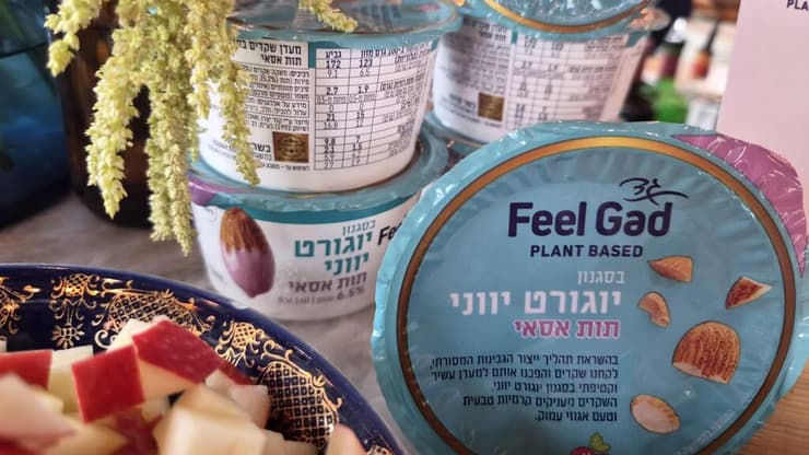 יוגורט יווני של Feel Gad (צילום: מירב קריסטל) יוגורט יווני של Feel Gad