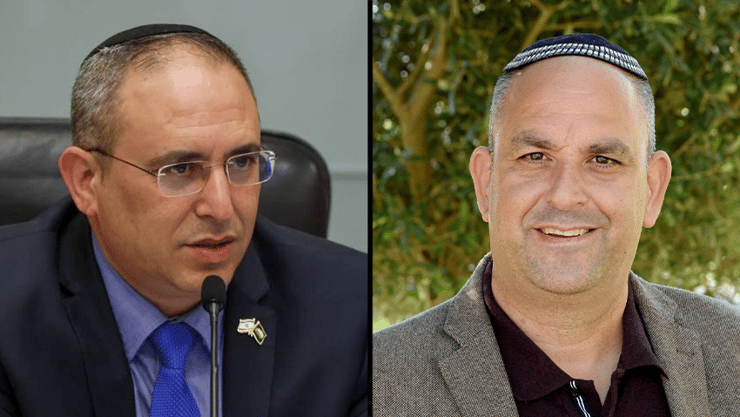 יאיר רביבו (מימין) ואליהו רביבו (צילום: דני שם טוב, דוברות הכנסת, קובי קואנקס) אליהו רביבו ויאיר רביבו