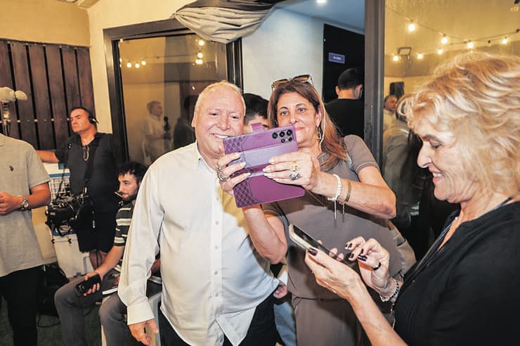 דוד אמסלם בכנס של הליכוד (צילום: יריב כץ) דוד אמסלם בכנס של הליכוד