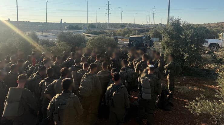 צילום: דובר צה"ל כוחות צה"ל בפינוי המאחז בקוסרה