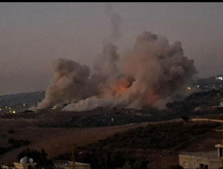 פיצוץ של צה"ל בכונין שבדרום לבנון פיצוץ של צה"ל בכונין שבדרום לבנון