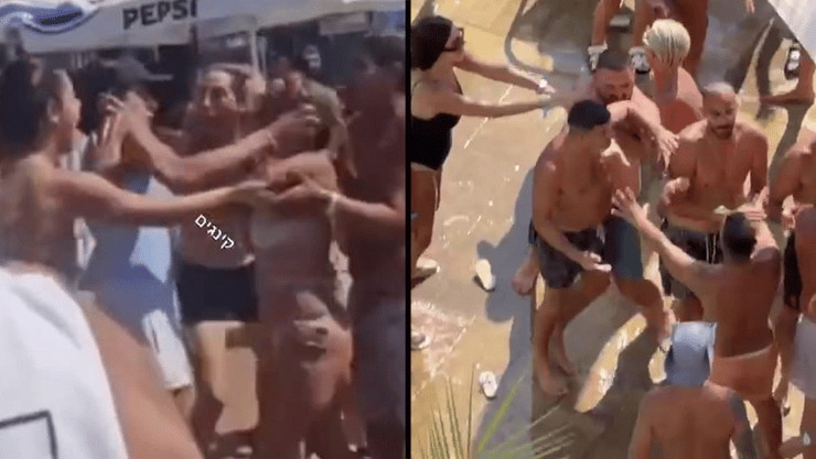 הקטטות במלון באילת ובימית 2000 (צילום: לפי סעיף 27א' מחוק זכויות יוצרים ) הקטטה במלון באילת, הקטטה בימית 2000