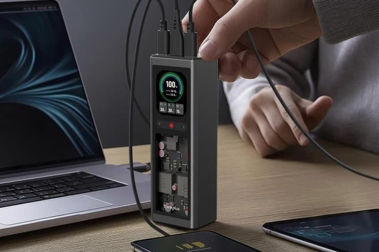 סוללת הגיבוי ThinkPlus 140W Smart Laptop Power Bank