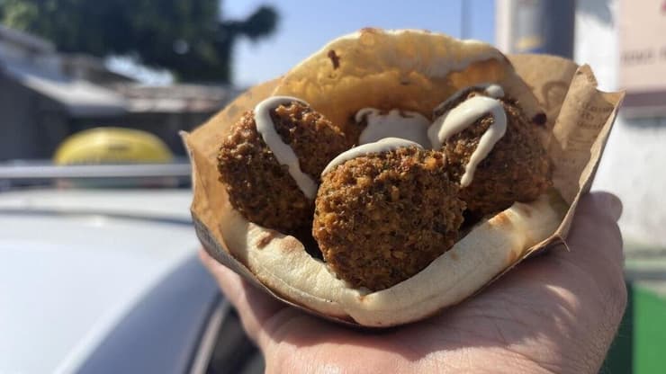 משביע בטירוף. דון פלאפל (צילום: קובי רובין) דון פלאפל