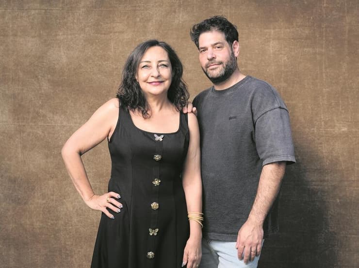 איתי אמינוף וספא עבליני (צילום: יונתן בלום) איתי אמינוף וספא עבליני