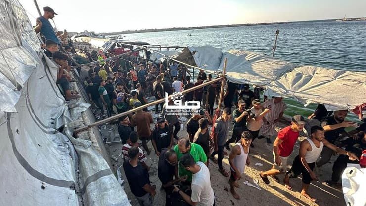 צה"ל תקף בעיר עזה. הפלסטינים: הרוגים ופצועים במקום הרוגים ופצועים מתקיפה ישראלית בעיר עזה