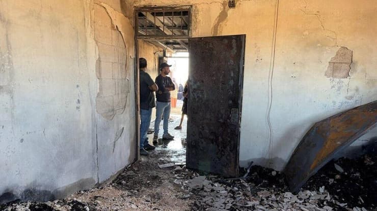 מתנחלים הציתו בית בח'לת אל-פרא,  שבדרום הר חברון.