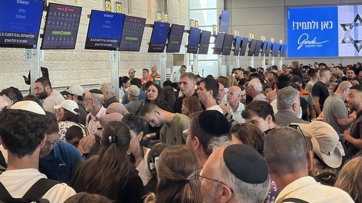 צילום: מאיר תורג'מן עומס בנתב"ג