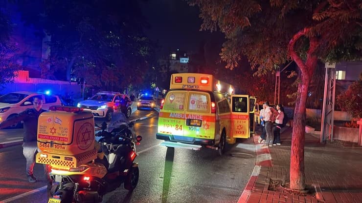 שני פצועים מאירוע אלימות בהרצליה