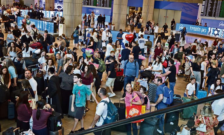 יום חמישי: התורים והכאוס בנתב"ג בזמן העיצומים (שאול גולן) יום חמישי: התורים והכאוס בנתב"ג בזמן העיצומים