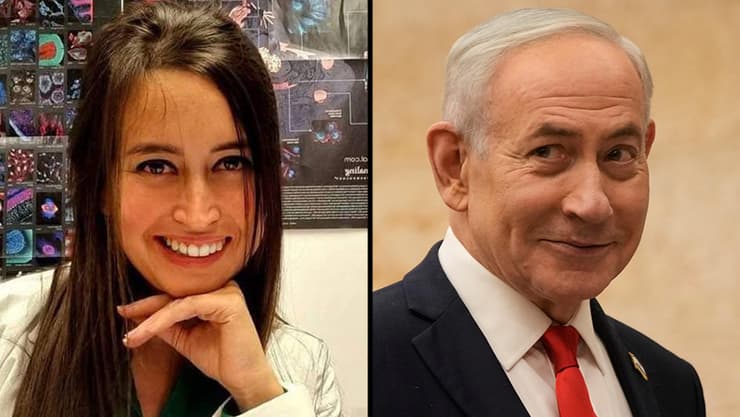 נתניהו נפגש עם ד"ר אסייג והציע לה שריון (צילום: AP Photo/Ohad Zwigenberg, Pool) ראש הממשלה בנימין נתניהו , ד"ר קרן אסייג