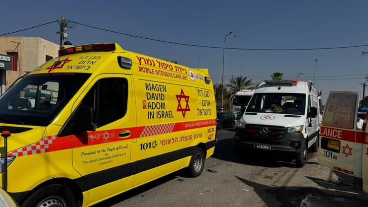  זירת פיגוע ליד הכפר עוג'ה