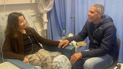 שלי יחימוביץ' בבית החולים (צילום: מתוך הרשתות לפי סעיף 27א' לחוק זכויות היוצרים ) שלי יחימוביץ' בבית החולים