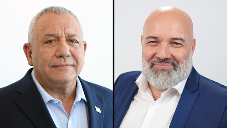 דוברונסקי ואיזנקוט (צילום: דוברות הליכוד, ריאן פרויס) אורן דוברונסקי גדי איזנקוט
