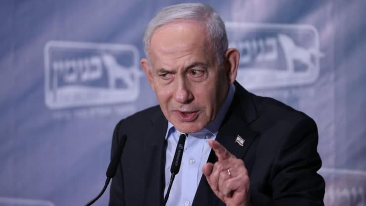 נתניהו, הערב (צילום: אלכס קולומויסקי) אירוע הדגל השנתי של מועצת בנימין בירושלים