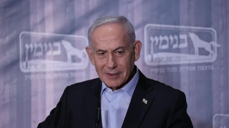 נתניהו. "לא אאמין לו לכלום" (צילום: אלכס קולומויסקי) אירוע הדגל השנתי של מועצת בנימין בירושלים