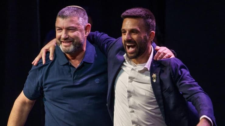 חדאד: "קמפיין מתוזמן ומעוות" (צילום: שלו שלום) עופר וינטר ויוסף חדאד