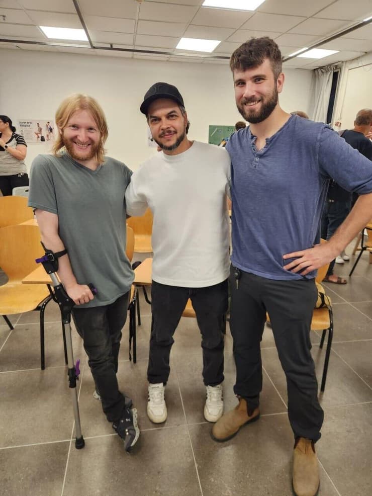 נדב הוכמן לצד רוסלן פטיחוב ו ליעד וולד-כהן  פיתחו עבורו את ה קב 