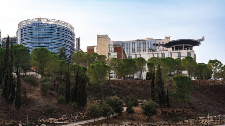 מערכת בריאות עירונית שמציגה מצוינות עולמית. הדסה עין כרם (צילום: Teo K-medical ,shutterstock) מערכת בריאות עירונית שמציגה מצוינות עולמית. הדסה עין כרם