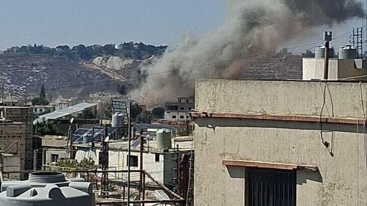 תקיפת צה"ל בדרום לבנון, אחר הצהריים תקיפה בערב סאלים