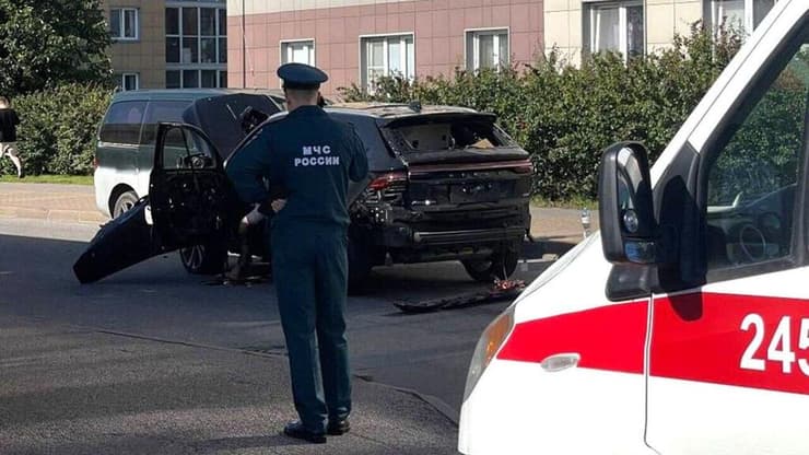 רוסיה חיסול קצין בכיר דרגת סגן אלוף בצבא הרוסי סנט פטרסבורג סנט פטרבורג