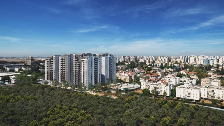 הדמיית פרויקט התחדשות עירונית ביהוד מונוסון (הדמיה: 3dvision) הדמיית פרויקט התחדשות עירונית ביהוד מונוסון