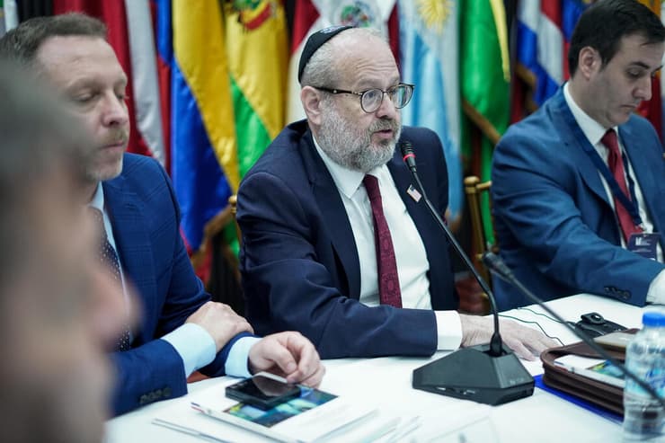 הרב יהודה קפלון, השליח המיוחד של דונלד טראמפ למאבק באנטישמיות (צילום: דניאל אדלסון) הרב יהודה קפלון, השליח המיוחד של דונלד טראמפ למאבק באנטישמיות