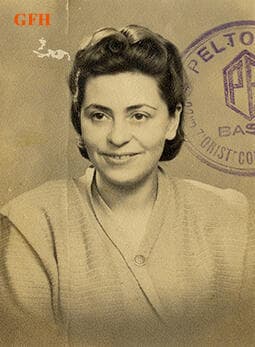שרה שנר-נשמית. "ראיתי את הילד היהודי באובדנו המסיבי, בעינוייו, והייתי חסרת אונים" (צילום: מתוך ארכיון בית לוחמי הגטאות) שרה שנר-נשמית