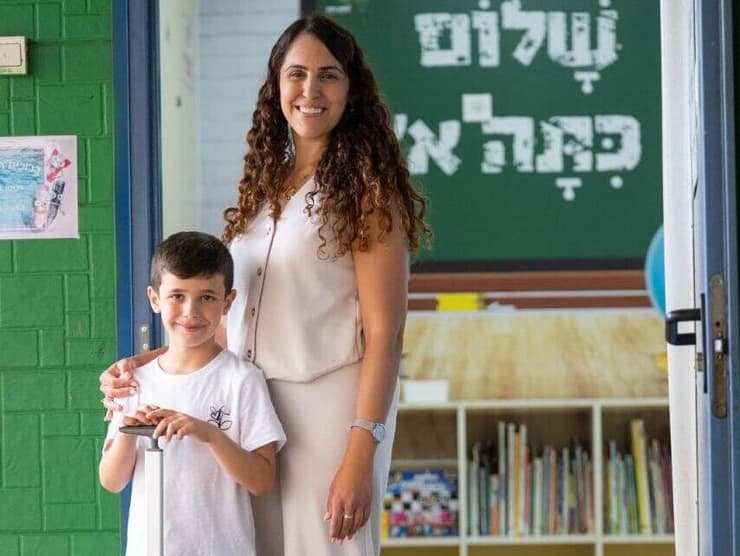 צילום: באדיבות עיריית פתח תקווה עמרי הכט, מתחיל כיתה א'